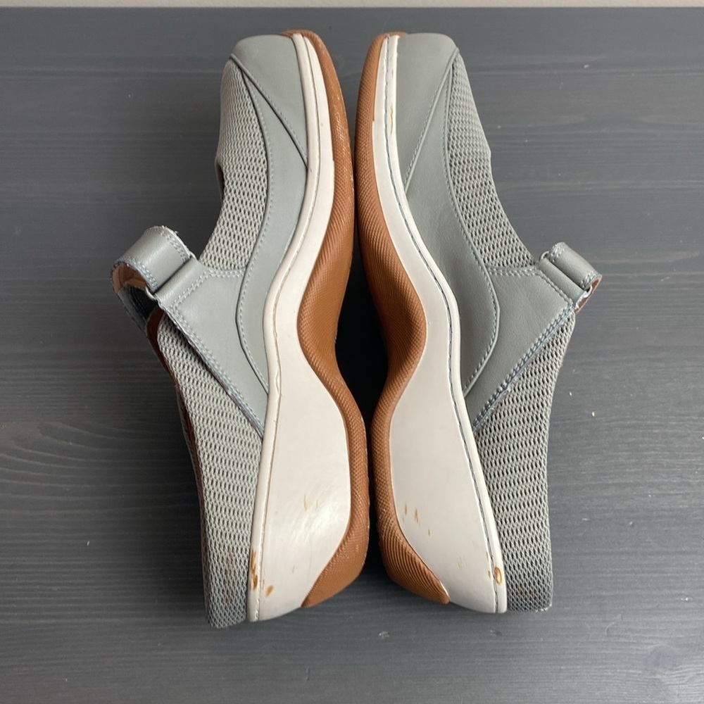 Softwalk Arcadia cushioned leather Mary Jane clogs size 9N - Picture 5 of 10